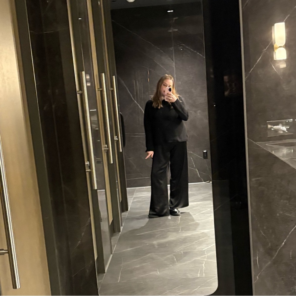 Jenni Kayne Black Silky Pants
